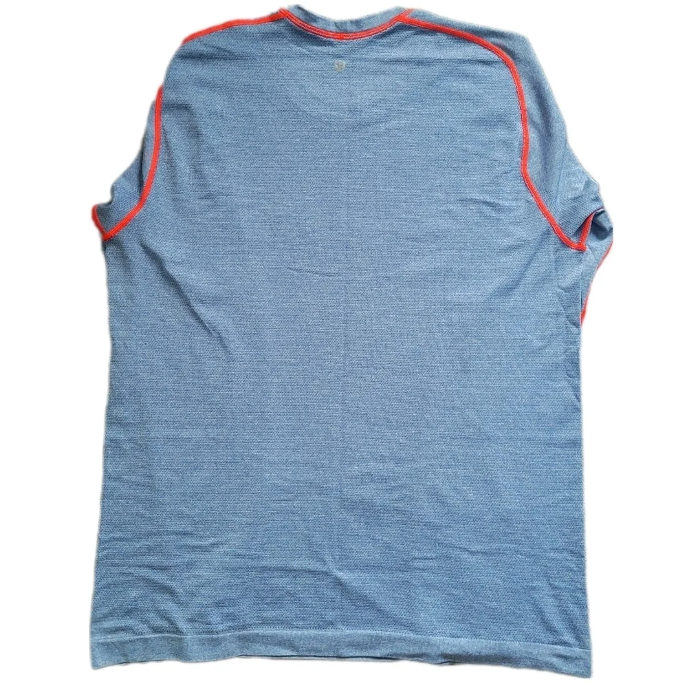 LULULEMON \ Metal Vent Tech LS / L / Heather Rugged Blue
